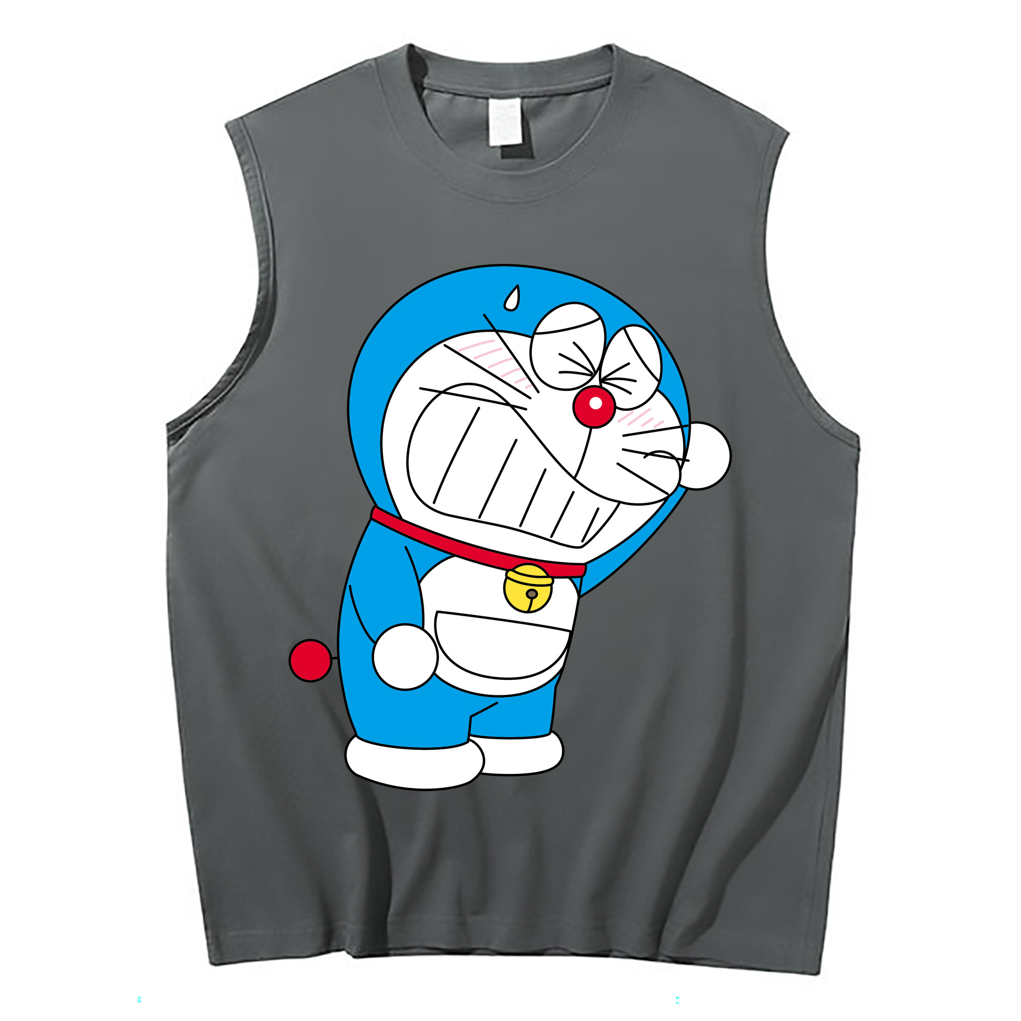 （画像用） ドラえもん Doraemon コットン100％タンクトップ（フロントプリント）